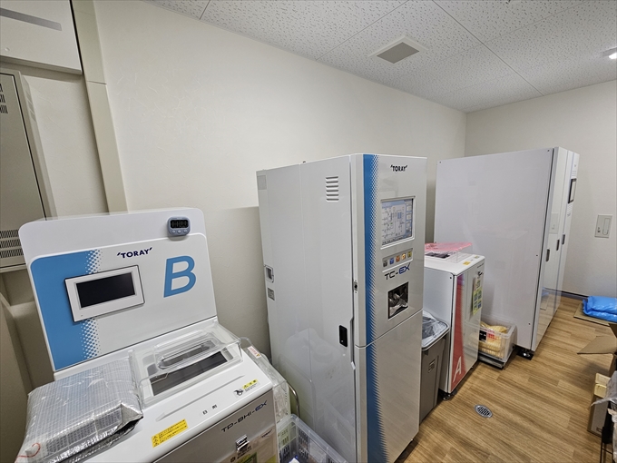 透析機器の写真